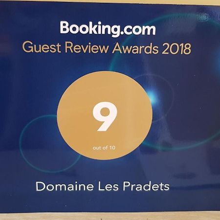 לינה וארוחת בוקר לה בורבול Domaine Les Pradets מראה חיצוני תמונה